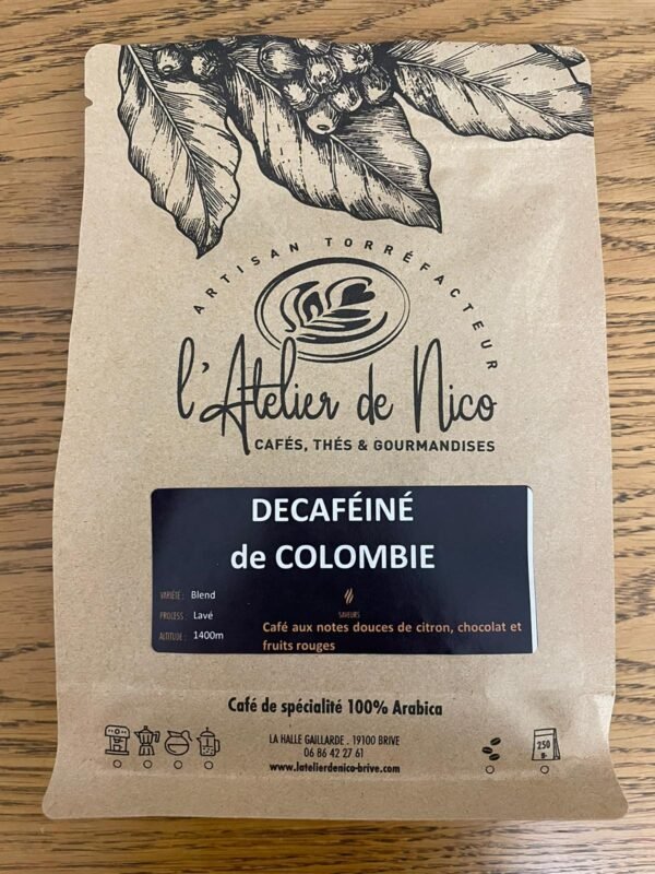 COLOMBIE - DÉCAFÉINÉ